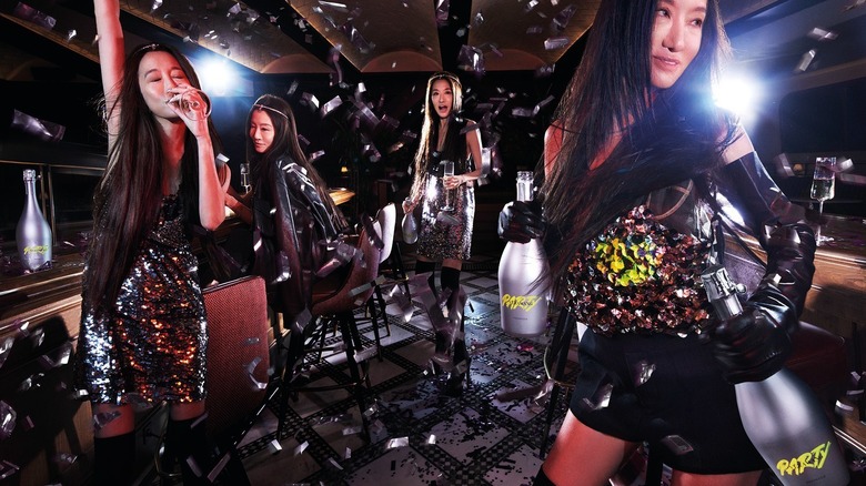 Ad for Vera Wang's Party prosecco