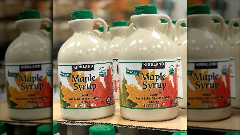 Kirkland maple syrup