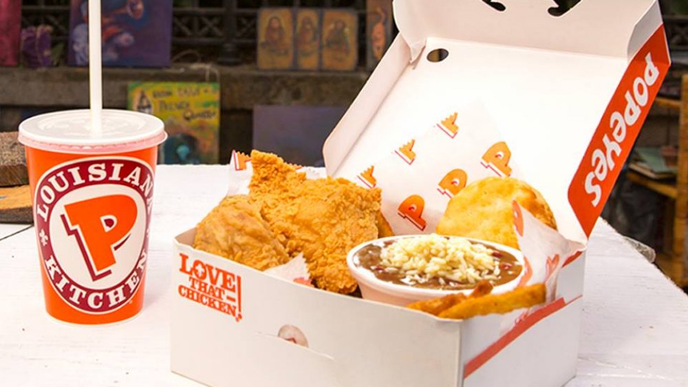 chicken meal from Popeyes