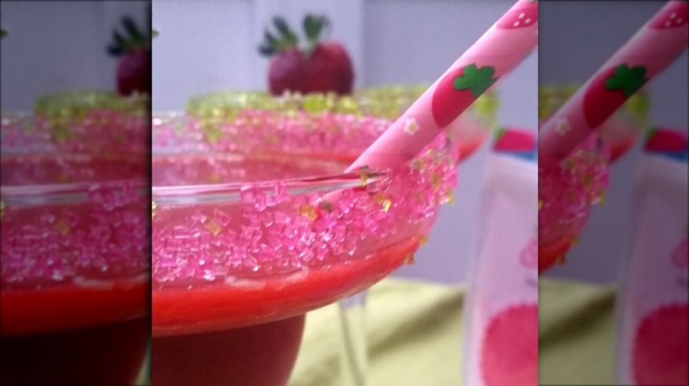 Strawberry cocktail