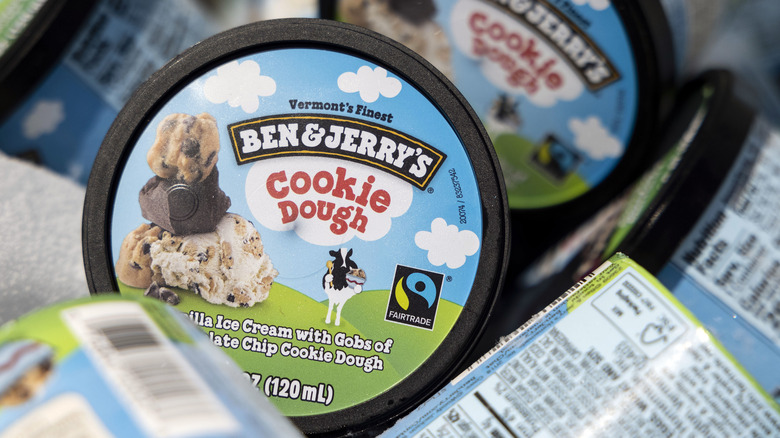 Ben & Jerry's cookie dough