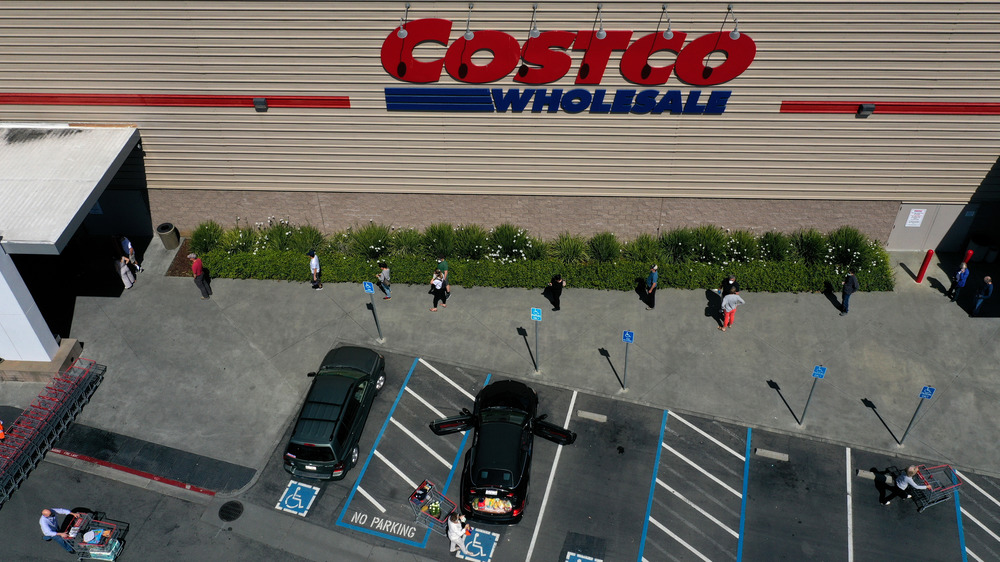 Costco aerial view