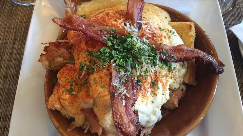 Hot brown sandwich