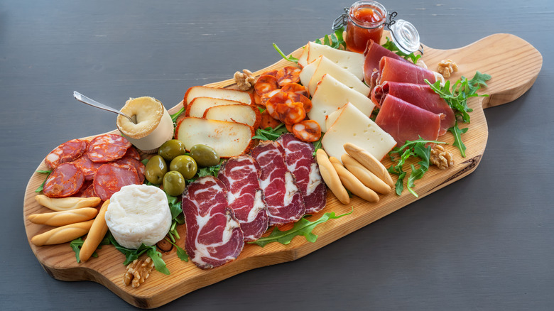 charcuterie board