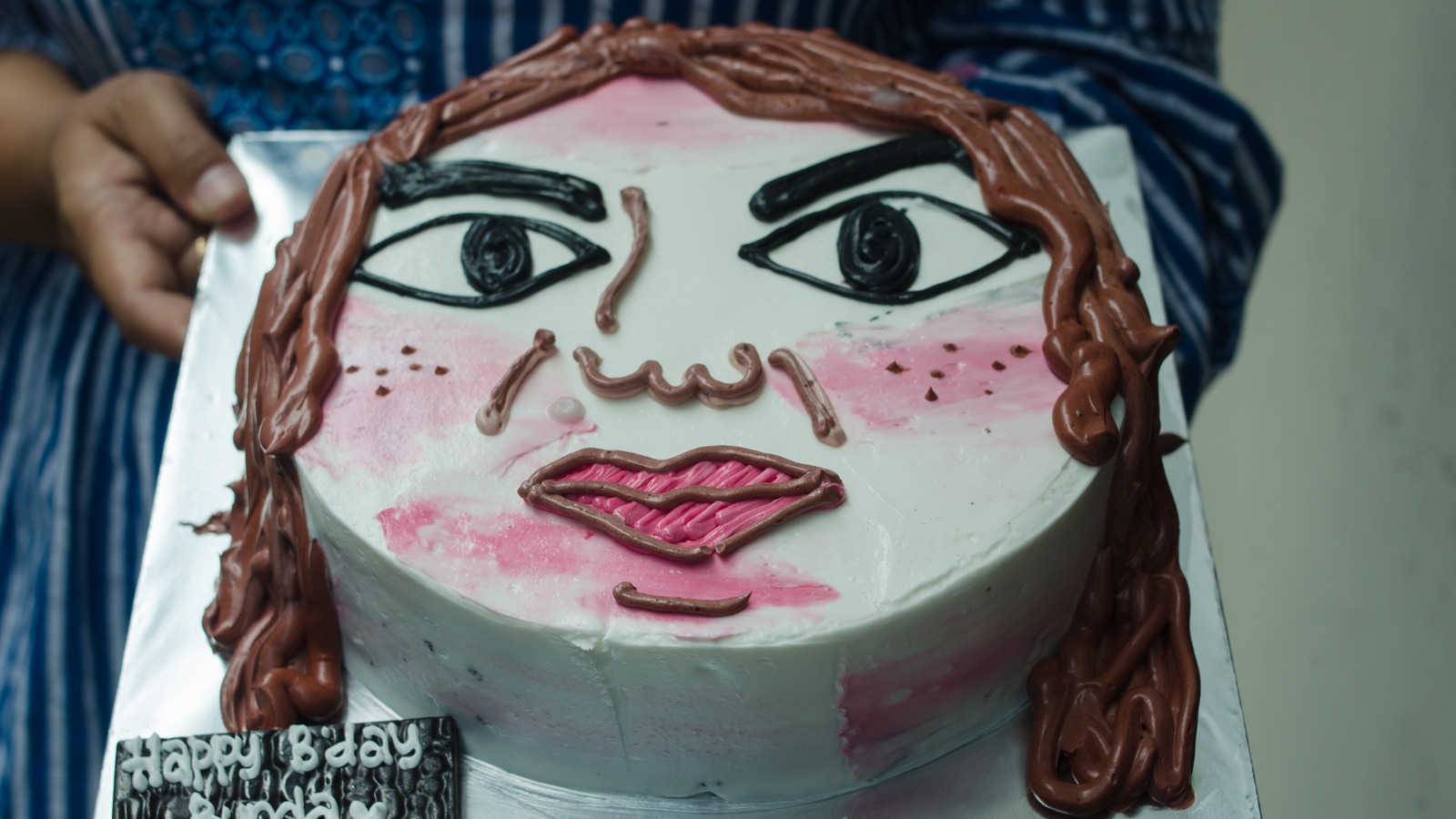 Birthday cake. Cake with candles. Sad ugly cake. Generative AI 33063351  Stock Photo at Vecteezy