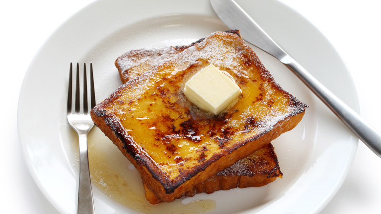 french toast on a plate