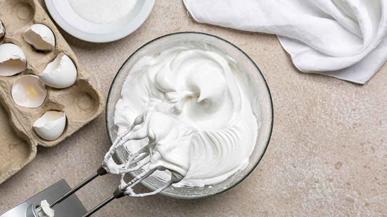 whipped egg whites