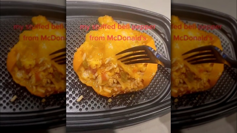 McDonald's stuffed bell pepper