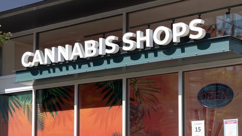 Cannabis Shops storefront