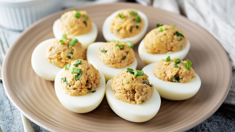 deviled eggs