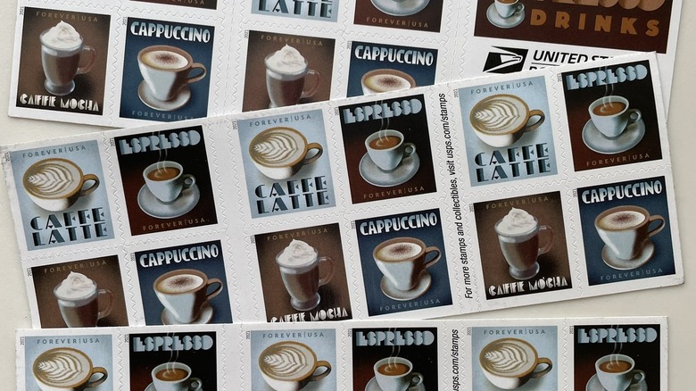 usps espresso forever stamps