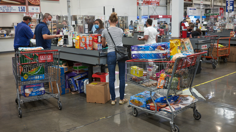 inside of costco store