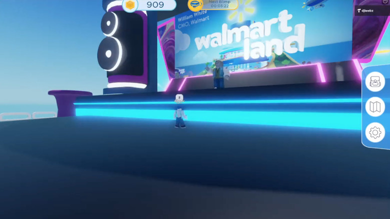 Walmart Land launch party in the metaverse