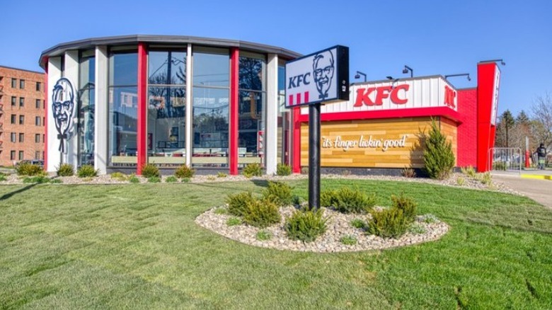 KFC 'Crystal Bucket' exterior