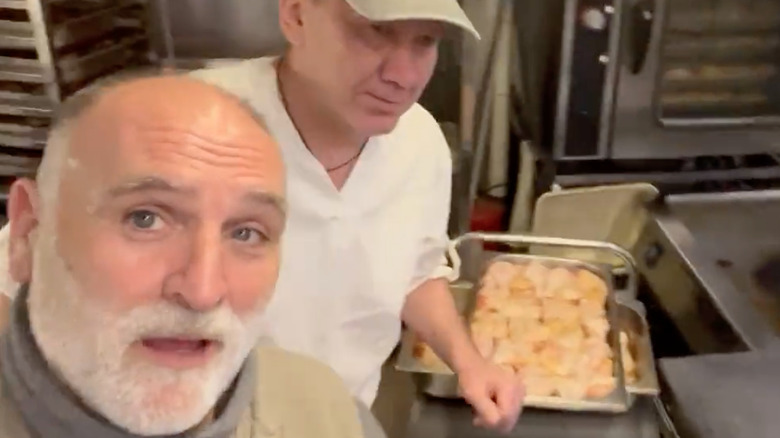 Jose Andres in a Kyiv kitchen