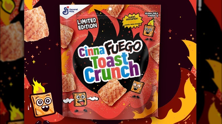 CinnaFuego cereal bag