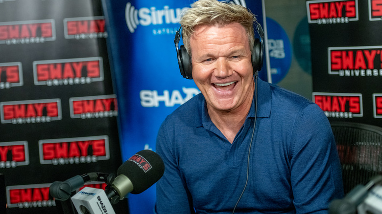 Gordon Ramsay on radio show