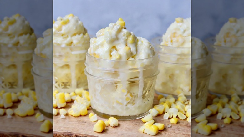 Corn ice cream