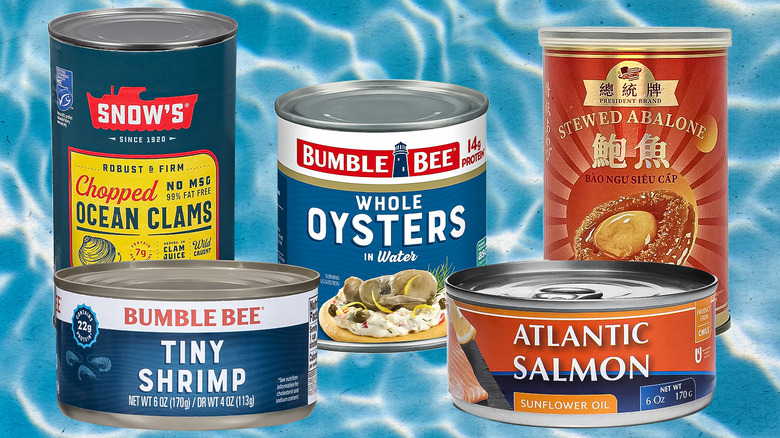 canned seafood