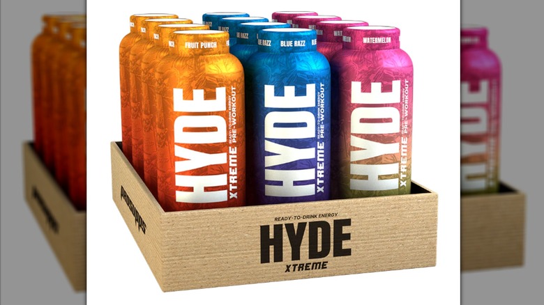 Crate of HYDE flavors