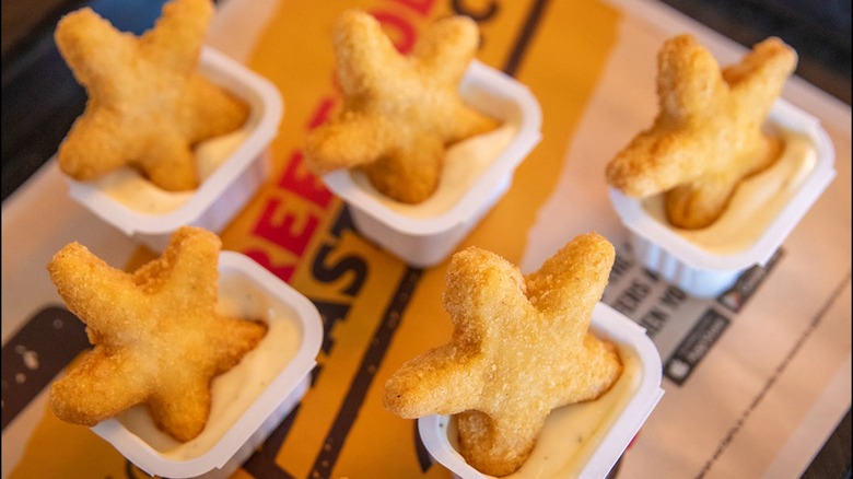 Carl's Jr. chicken stars