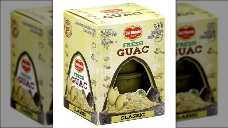 Del Monte fresh guac package