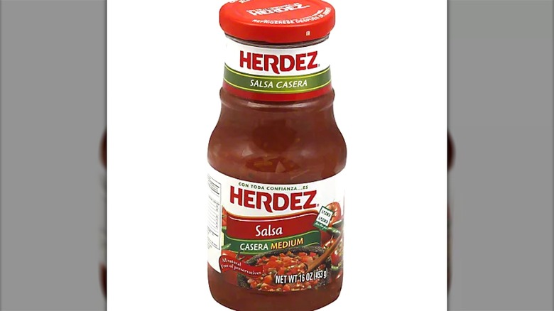 Herdez jar red salsa