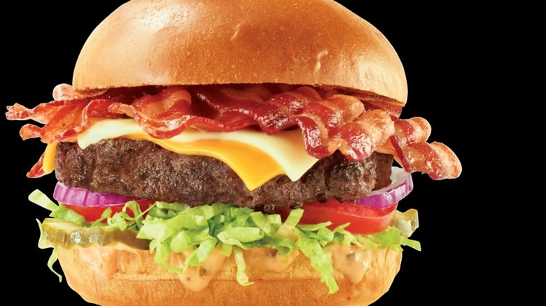 Arby's Big Cheesy Bacon Burger