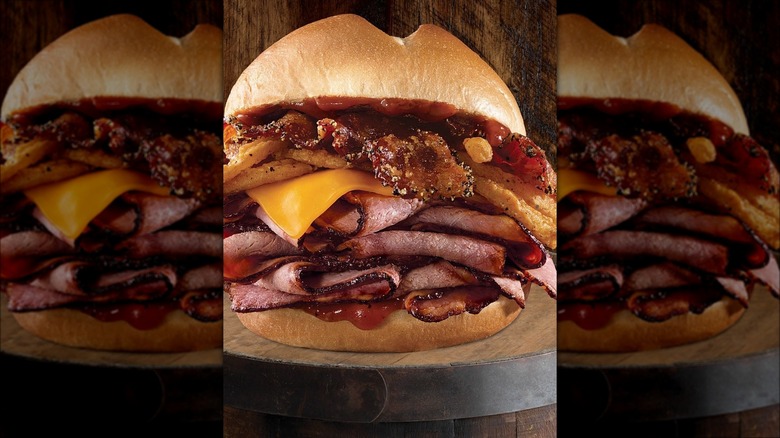 Arby's Bourbon BBQ Brisket Sandwich