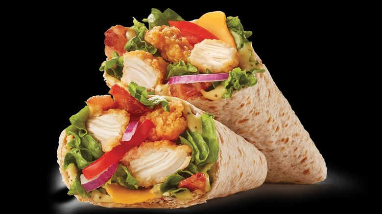 Crispy Chicken Club Wrap