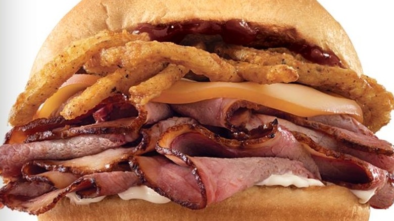 Arby's Smokehouse Brisket sandwich