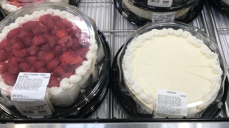 costco cheesecake on shelf