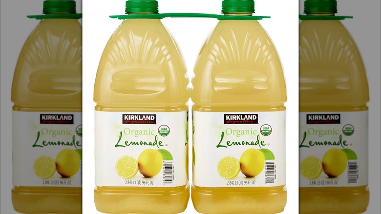 Kirkland Signature Lemonade bottles