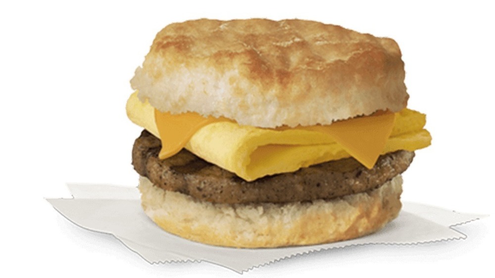 Chick-fil-A Sausage, Egg & Cheese Biscuit