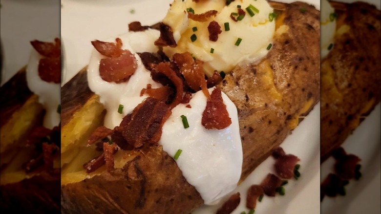 Ruth's Chris baked potato