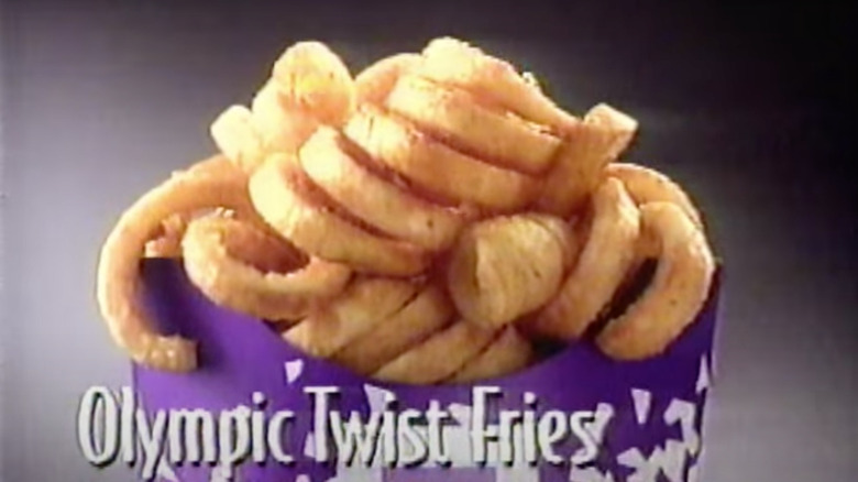 McDonald's Olympic Twist fries container