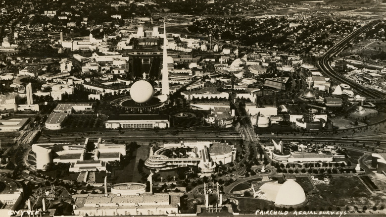 1939 Worlds Fair aerial photo