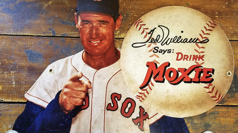 Ted Williams advertising Moxie