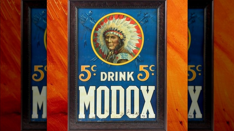 Modox soft drink advertising 