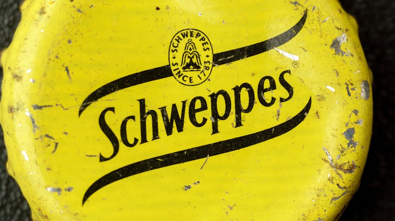 Schweppes bottle cup 