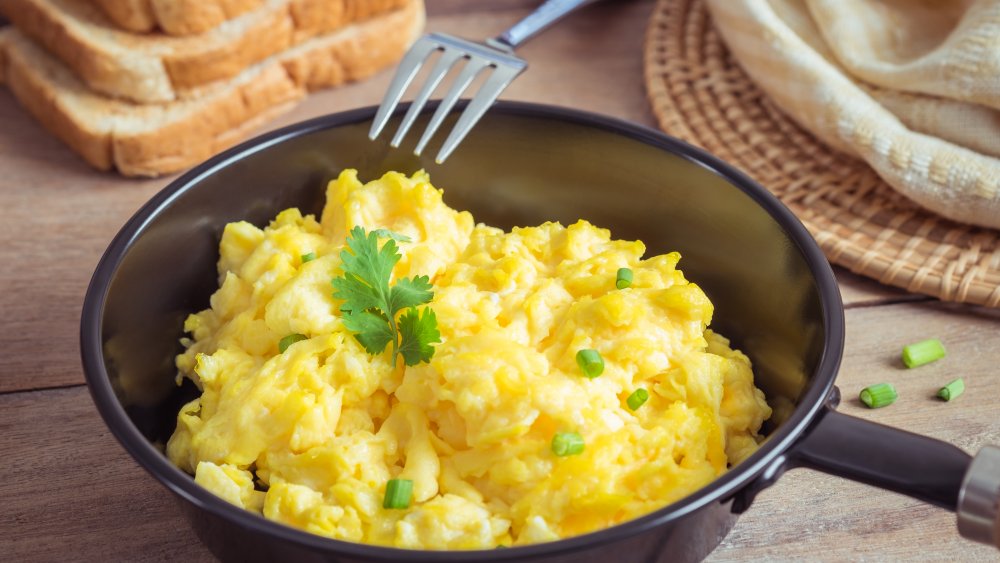 scrambled eggs