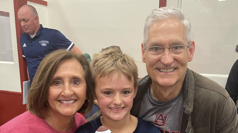 Trudy Cathy White with her family