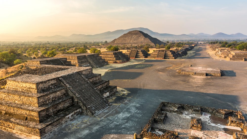 Ancient Aztec ruins