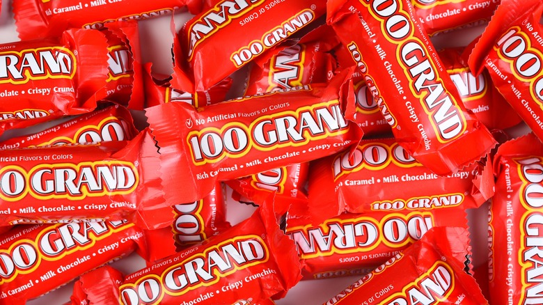 100 Grand candy bars