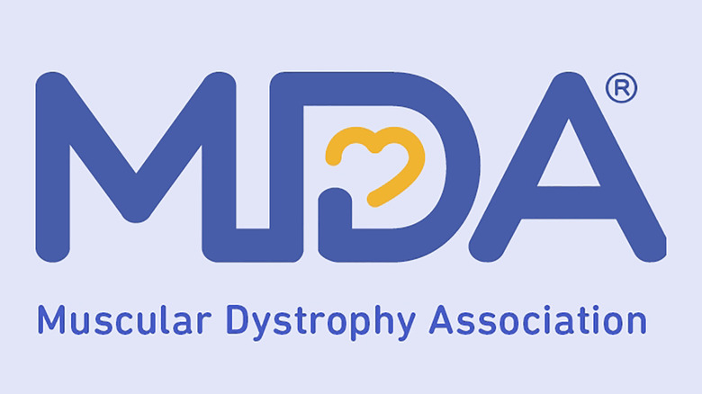 The logo for the Muscular Dystrophy Association