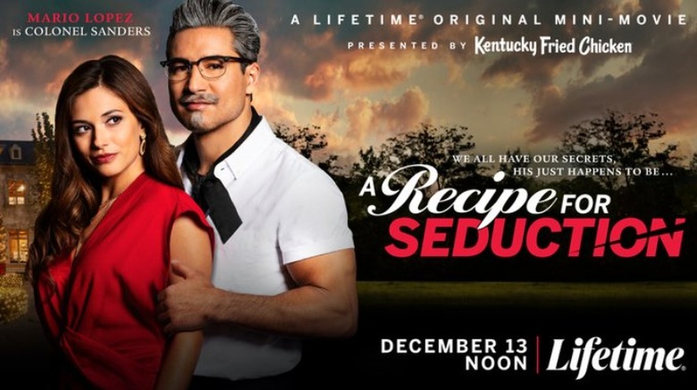 Lifetime movie poster for 'A Recipe for Seduction'