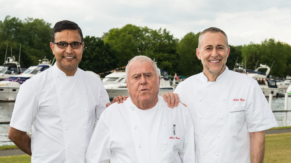 Atul Kochhar, Albert Roux, and Michel Roux Jr