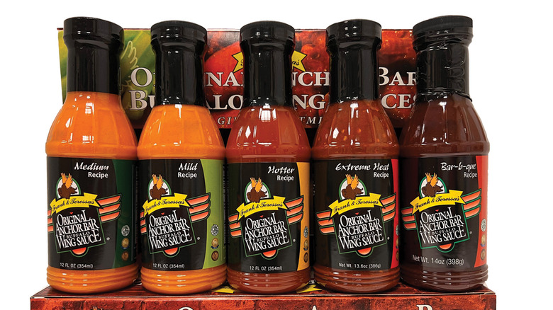 Anchor Bar wing sauces