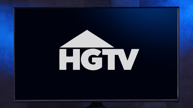 hgtv logo on television