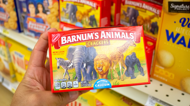 Box of  Barnum's Animal Crackers